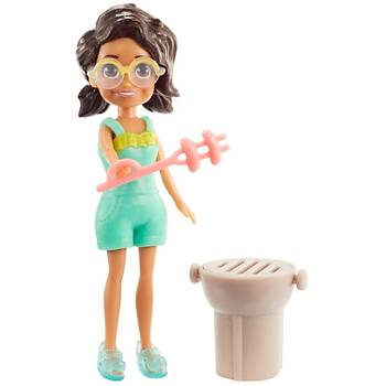 Polly Pocket ve Moda Aksesuarlar Seti Gzlk apka Mayolu