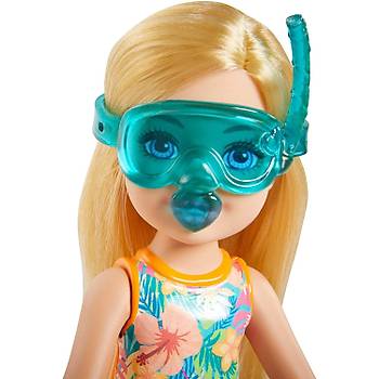 Barbie ve Chelsea Kayp Doum Gn Chelsea ve Hayvanlar Oyun Setleri Zrafa Simitli