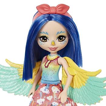 Enchantimals Popler Karakter Bebekler Prita Parakeet & Flutter