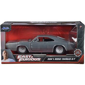 Jada 1:24 Hzl ve fkeli Arabalar Dom's 1968 Dodge Charger R/T