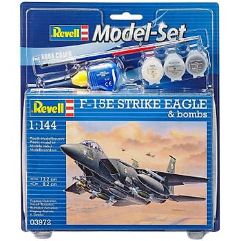 Revell 1:144 F15E Strike Eagle & Bombs Model Set Uçak