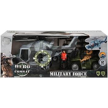 Hero Combat Sesli Ve Ikl Askeri Aralar Oyun Seti Helikopter