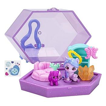 My Little Pony Mini Dnya Sihri Kristal Figr Anahtarlk zzy Moonbow