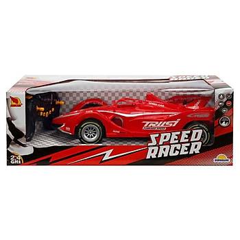 Suncon Uzaktan Kumandal Usb arjl Ikl ve Sesli Buhar Atan Araba 37 Cm Speed Racer