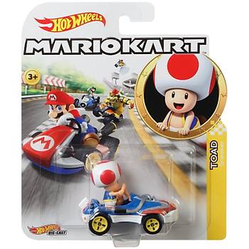 Hot Wheels Mario Kart Karakter Aralar Toad