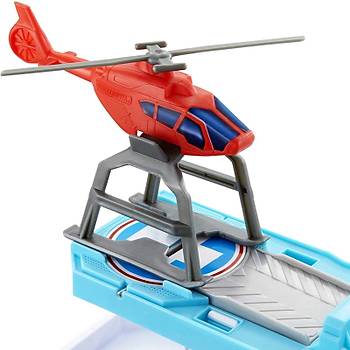 Matchbox Aksiyon Srcleri Oyun Seti Arama Kurtarma Helikopteri
