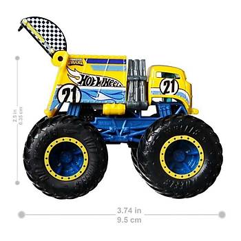 Hot Wheels Monster Trucks Arabalar 1:64 Will Trash It All