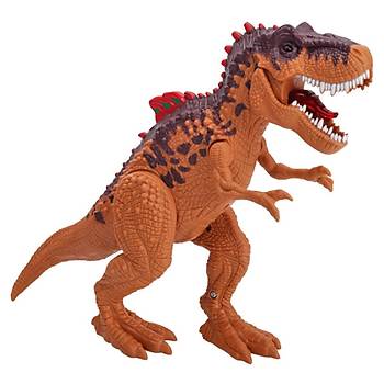 Dino Valley Sesli ve Ikl Dinozor 32 Cm Kahverengi