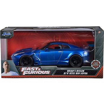 Jada 1:24 Hzl ve fkeli Arabalar Brian's 2009 Nissan GT-R R35 Ben Sopra