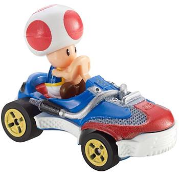 Hot Wheels Mario Kart Karakter Aralar Toad