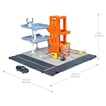 Matchbox Aksiyon Srcleri Oyun Seti Ikl ve Sesli Park ve Oyun Garaj