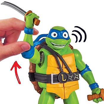 Tmnt Ninja Kaplumbağalar Sesli Deluks Aksiyon Figürler Leonardo