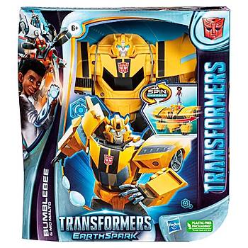 Transformers Earthspark Spinchanger Bumblebee