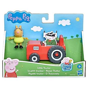 Peppa Pig Tekli Figür ve Araç Little Tractor