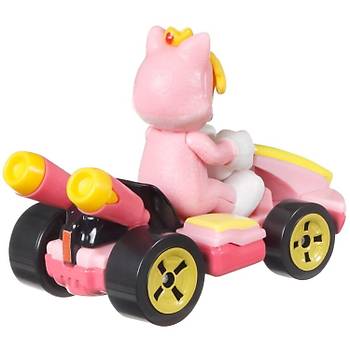 Hot Wheels Mario Kart Karakter Araçlar Cat Peach