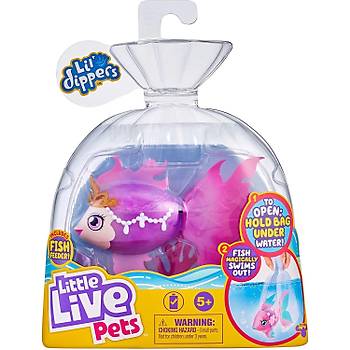 Little Live Pets Yüzen Balıklar Tekli Paket Seaqueen