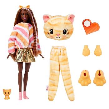 Barbie Cutie Reveal Bebekler 1. Seri Kedi