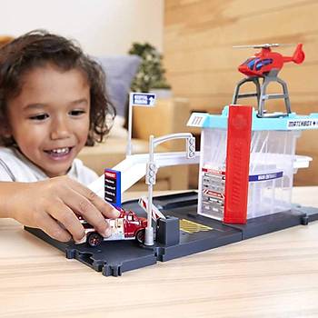 Matchbox Aksiyon Srcleri Oyun Seti Arama Kurtarma Helikopteri