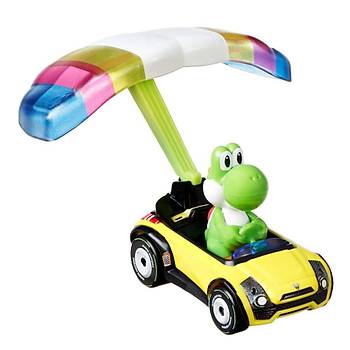 Hot Wheels Mario Kart Planörlü Araçlar Yoshi