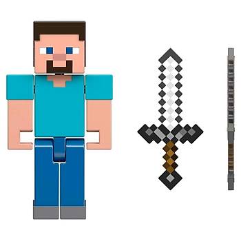 Minecraft Aksesuarl Figrler Steve