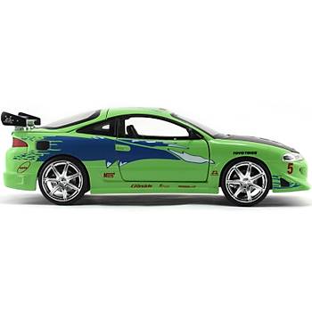 Jada 1:24 Hzl ve fkeli Arabalar Brian's 1995 Mitsubishi Eclipse