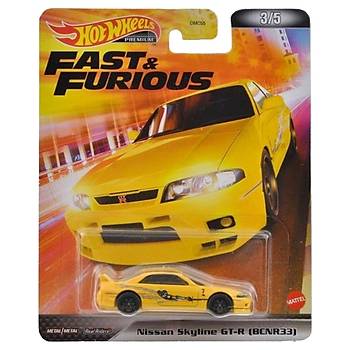 Hot Wheels Premium Gsteri Dnyas Fast & Furious Nissan Skyline GT-R (BCNR33)