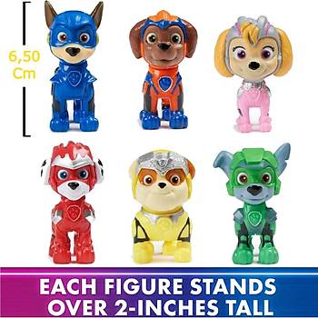 Paw Patrol Mighty 6'l Aksiyon Figr Seti
