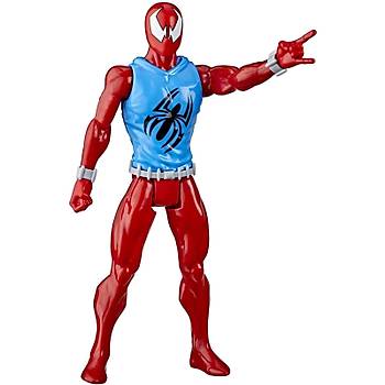 Marvel Spider-Man Web Warriors Titan Hero Serisi 30 Cm Figür Scarlet Spider
