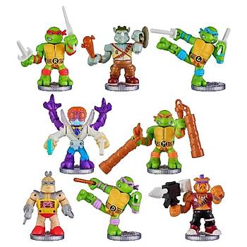 Akedo Tmnt S1 Ninja Kaplumbaalar 2'li Paket Raphael Vs Krang