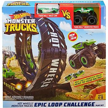 Hot Wheels Monster Trucks Efsane ember Aksiyonu Oyun Seti