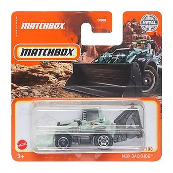 Matchbox 1:64 Tekli Arabalar Mbx Backhoe