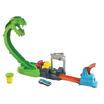 Hot Wheels Zehirli Ylanla arpma Oyun Seti