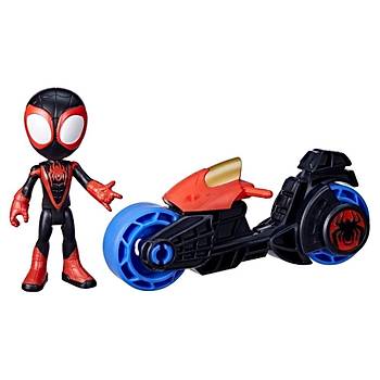 Spidey and His Amazing Friends Motosikletli Miles Morales