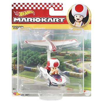 Hot Wheels Mario Kart Planrl Aralar Toad