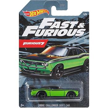 Hot Wheels Fast & Furious Arabalar Dodge Challenger Drift Car