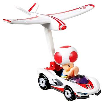 Hot Wheels Mario Kart Planörlü Araçlar Toad