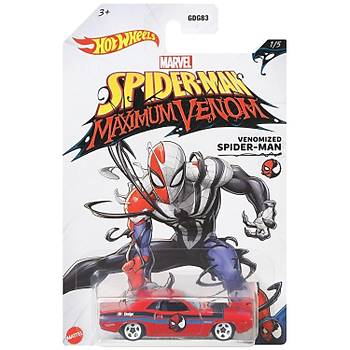 Hot Wheels Temal Arabalar Spiderman Maximum Venom Spider-Man
