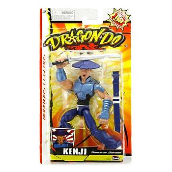 Dragon-Do Ustalar Tekli Figr 15 Cm ampiyon Dv Kenji Samurai Sensei