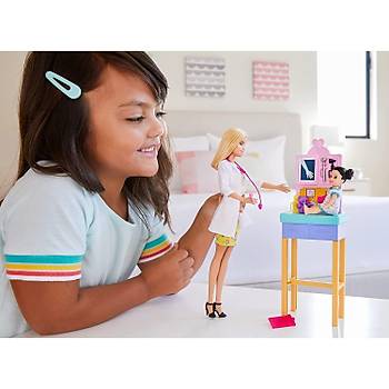 Barbie Ben Büyüyünce Meslek Setleri Çocuk Doktoru Sarışın