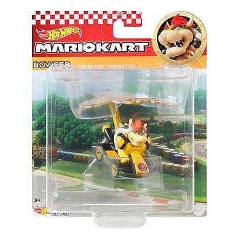 Hot Wheels Mario Kart Planörlü Araçlar Bowser