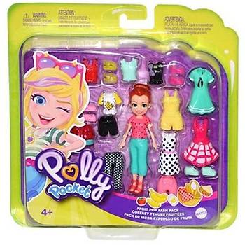 Polly Pocket ve Kyafetleri Oyun Seti Kzl Sal