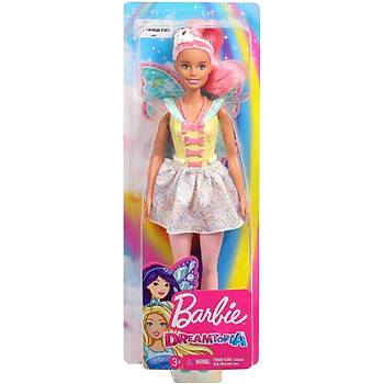 Barbie Dreamtopia Peri Bebekler Renkli Elbiseli Pembe Sal