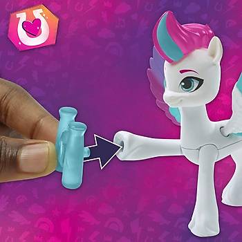 My Little Pony Yeni Bir Nesil Sevimli aret Sihri Figrler Zipp Storm