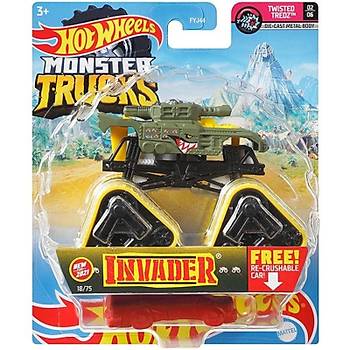 Hot Wheels Monster Trucks Arabalar 1:64 Invader