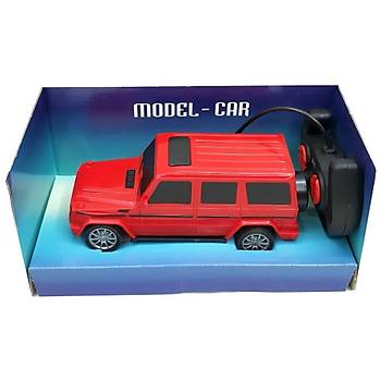 Canem 1:20 Uzaktan Kumandal arjl Ikl ve Sesli 20 Cm Jeep Krmz