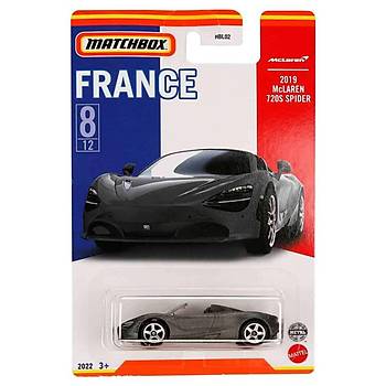 Matchbox 1:64 Best Of France Arabalar 2019 McLaren 720s Spider
