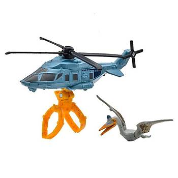 Matchbox Jurassic World Dinozor Taşıyıcı Araçlar Quetzal Helikopter