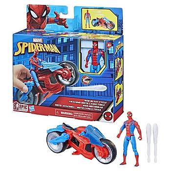 Marvel Spider-Man Epik Kahraman Serisi Spiderman Web Blast Cycle