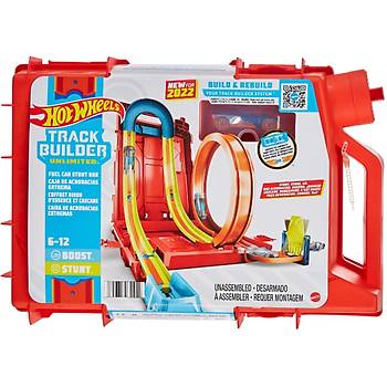 Hot Wheels Track Builder Unlimited Benzin Bidonu Akrobasi Seti