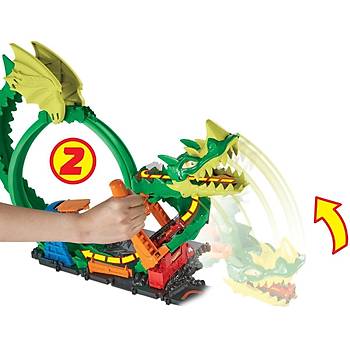 Hot Wheels Ejderhayla le Mcadele Pisti